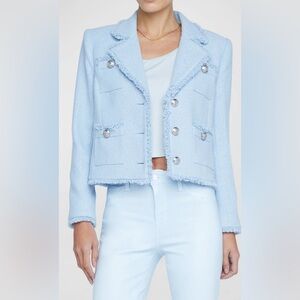 L'Agence
Sylvia Metallic Tweed Jacket